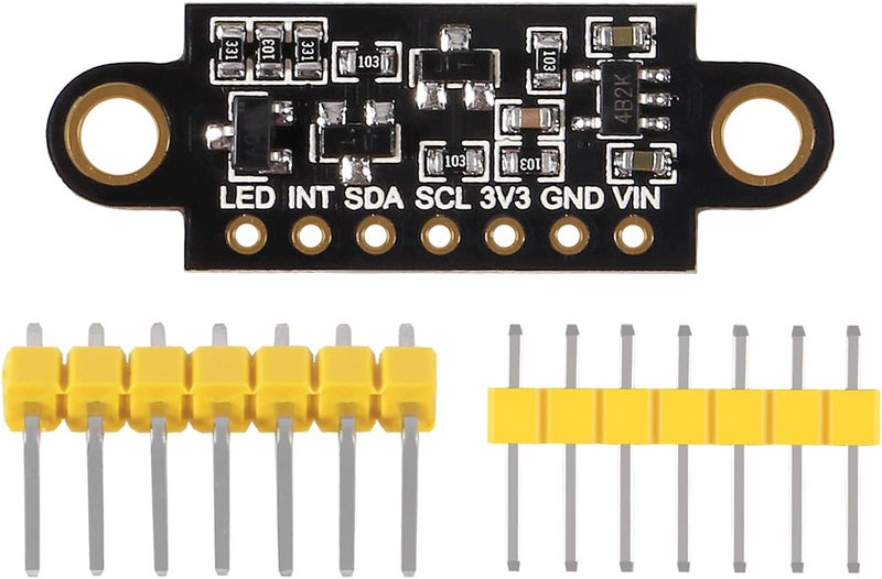 UMLIFE 3PCS RGB Color Sensor Module with IR Filter and White LED TCS34725 Color Recognition Sensor IIC RGB Development Board DIY Kit Electronic PCB Board for Arduino STM32  - Image 2