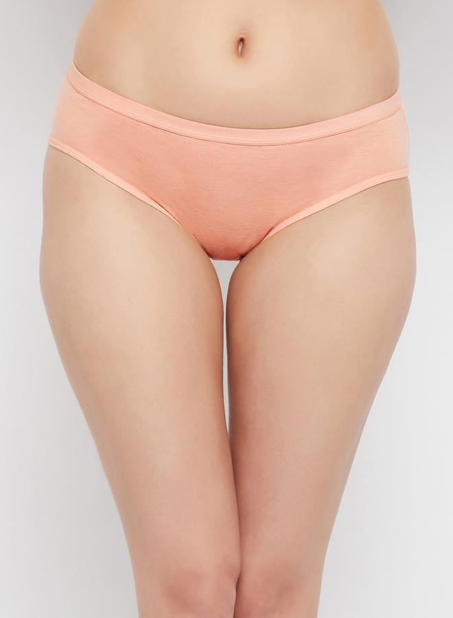 Clovia Pack of 3 - Melange Low Rise Cotton Bikini Briefs - Image 4