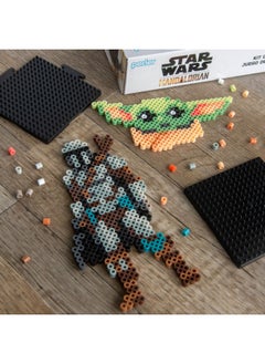 Perler Perler 80-57020 Star Wars' The Mandalorian Fused Bead Kit with 14 Unique Patterns, Multicolor, 4579 Pieces  - Image 5