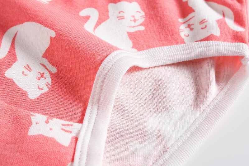Boboking Baby Soft Cotton Underwear Little Girls'Briefs Toddler Training Undershirts 2t Mixed Colour A-pink/1  - Image 5