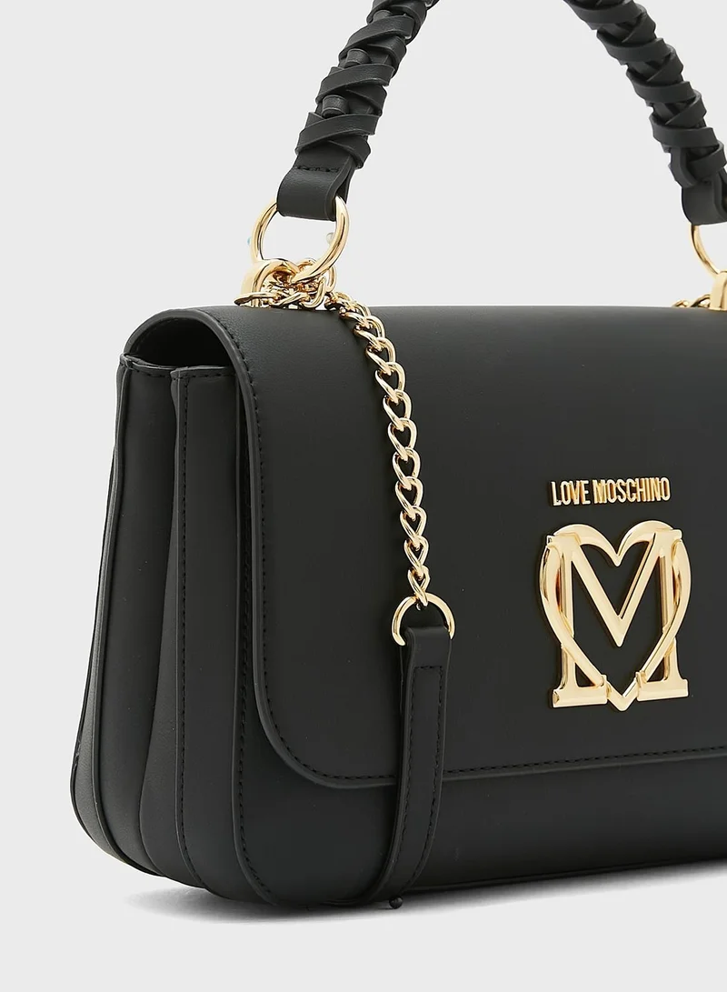 Love Moschino Love Embroidery Crossbody