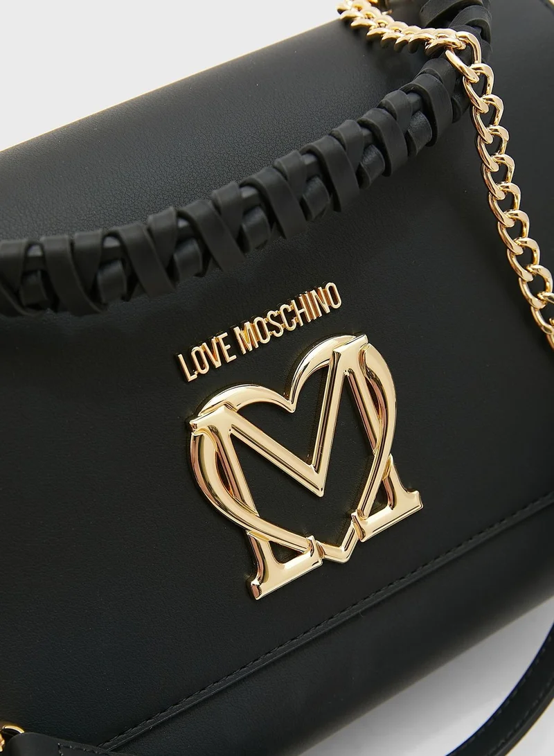 Love Moschino Love Embroidery Crossbody