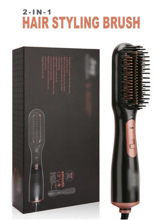 2-in-1 Hair Styling & Dryer Brush – Straighten, Smooth, Volumize with Ionic Technology - pzsku/Z4EBBE928243B3C3CD3B0Z/45/1751292763/efdad0e8-d450-407c-afea-8edac156b133