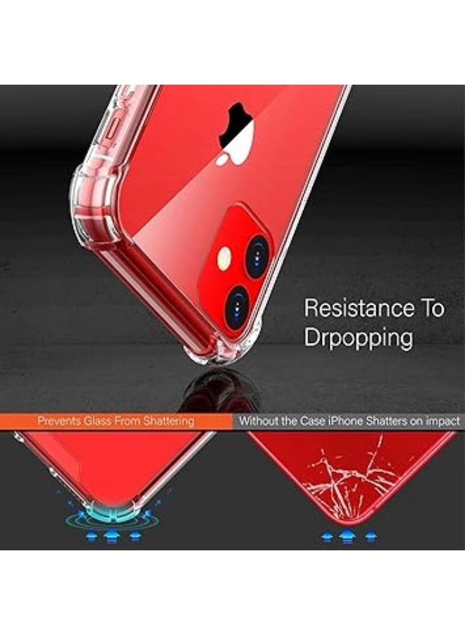 erorex iPhone 11 Case,Ultra-Thin HD Clear Slim Soft TPU Protective Case, Hard PC Back + Soft TPU Frame Shock-Absorption Anti-Scratch Cover Cases for iPhone 11 (6.1 inch) - Image 4