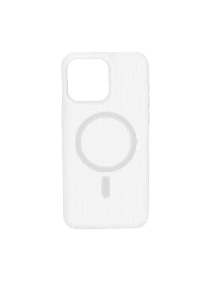 Lanex Protective MagSafe Phone Case With 360 Fall Prevention And Perfect Fit Made Of High Material Designed For IPhone 15 Pro Max - White - Image 1