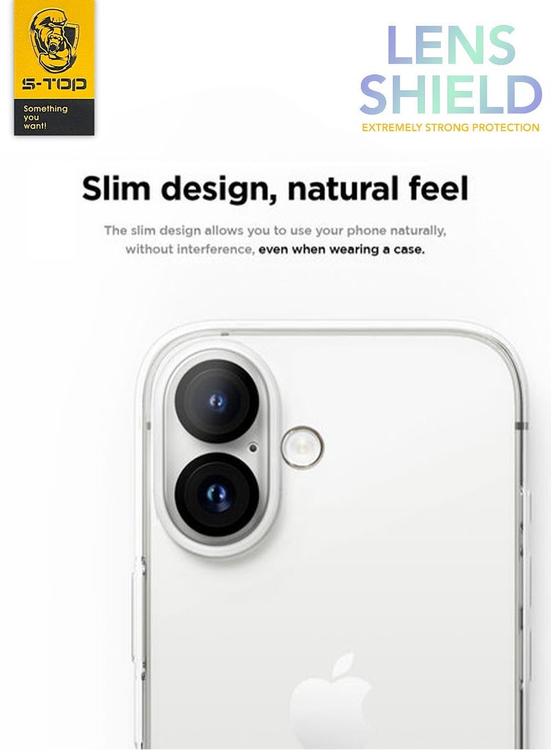اس-توب عدسات الحماية المثالية لكاميرا هاتفك ايفون  16/16 بلس حماية قصوى بأناقة عصرية - Image 5