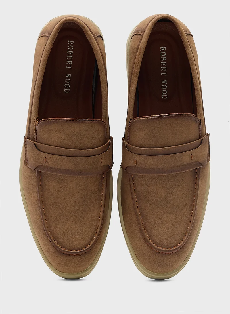 Robert Wood Smart Casual Loafer Slip Ons