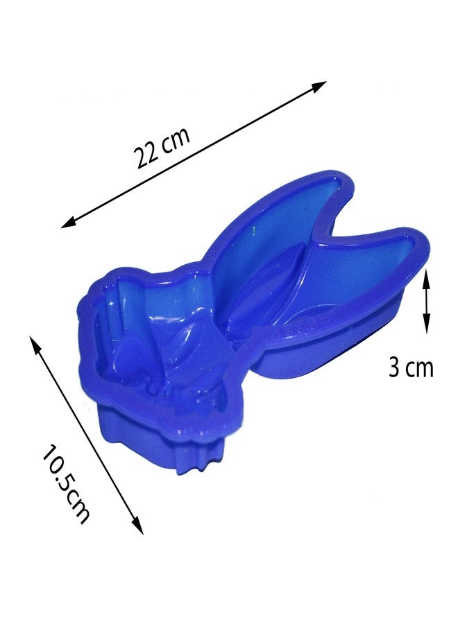 Jades Bunny Face Silicone Mould (Dark Blue) - Image 2