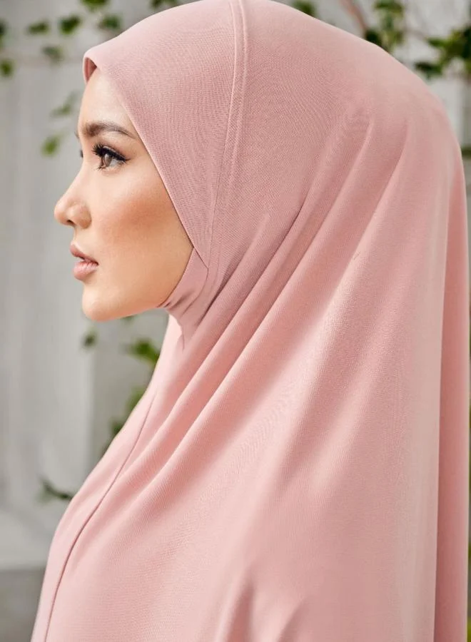 Take Two Pink Solid Hijab
