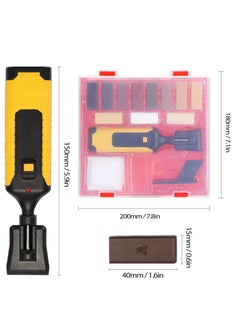 SYOSI Floor and Furniture Repair Kit, Wood Floor Hardwood Furniture Scratch Repair Set with 11 Colors Repair Wax Sticks and Melting Tool Restore Scratches, Cracks for Wood Floors, Table, Door  - Image 5