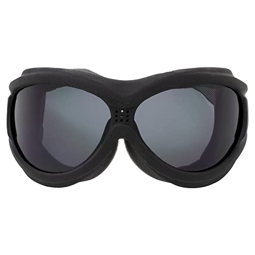 Global Vision Big Ben Motorcycle Goggles with Black Frames + Smoke Lenses - Image 2