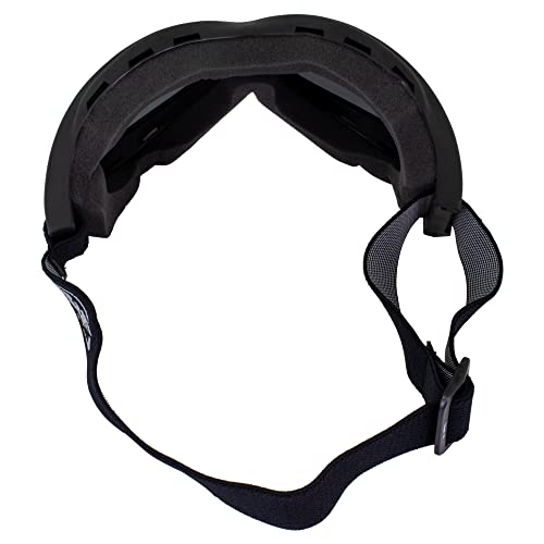 Global Vision Big Ben Motorcycle Goggles with Black Frames + Smoke Lenses - Image 5