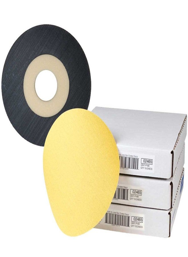 Norton 9-Inch Sanding Discs for Porter Cable 7800 Drywall Power Sander (100 Grit - 45 Pack w/Backup Pad) - Image 1