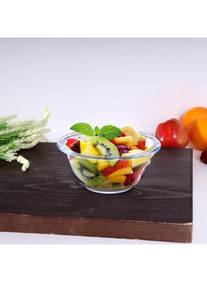 Royalford Glass Mixing Bowl 0.8Ml Borosilicate Premium Quality Glassware Clear 0.8Liters - Image 4