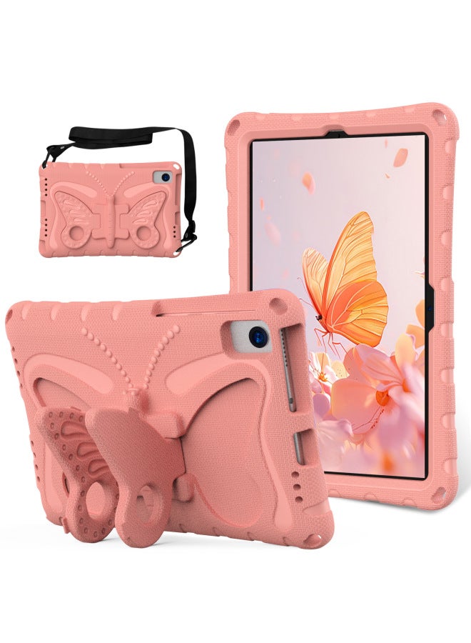 The 11-inch Flat Panel Protective Case Is Suitable For Samsung T870/millet PAD56/glory V7 Cartoon Protective Case-Color:Pink-Applicable Models:Samsung Tab S9 Fe 11sm-x510/516 (2023)