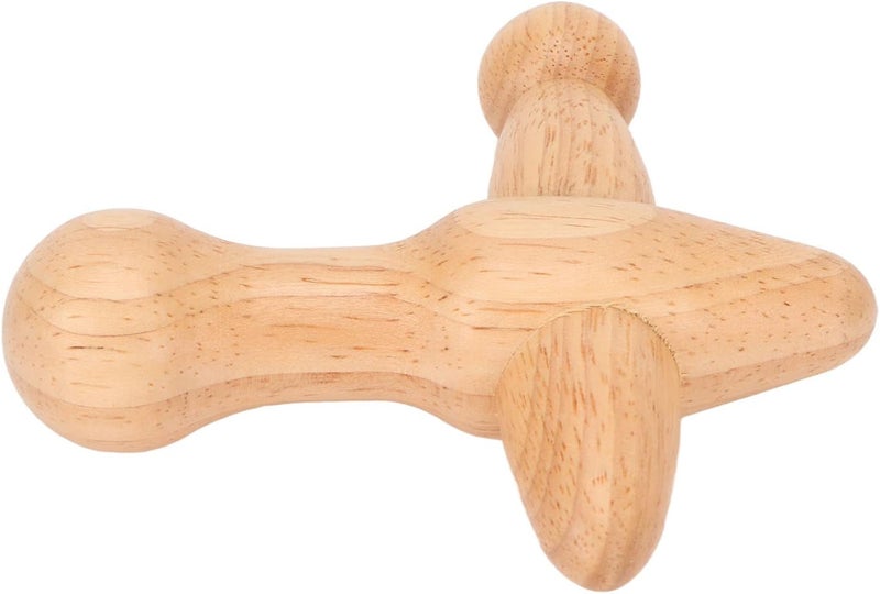 مدلك نقاط لتحفيز الأيض واسترخاء العضلات وتصريف اللمف بأداة تدليك خشبية - Image 1