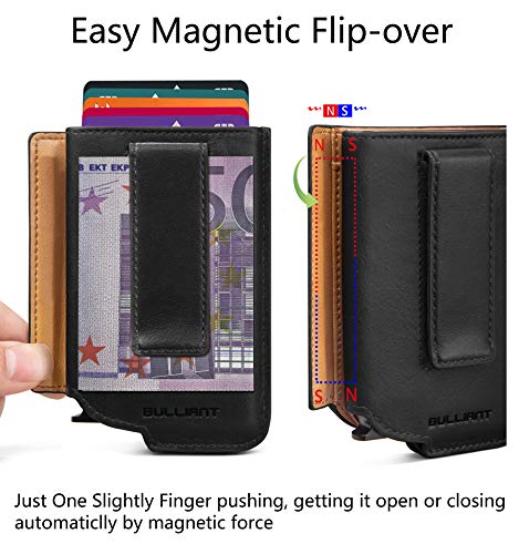 Bigant Mens Slim Wallet Card Holder, Aluminium Money Clip Wallet fot Gift Men 8 Cards,RFID Blocking - Image 4
