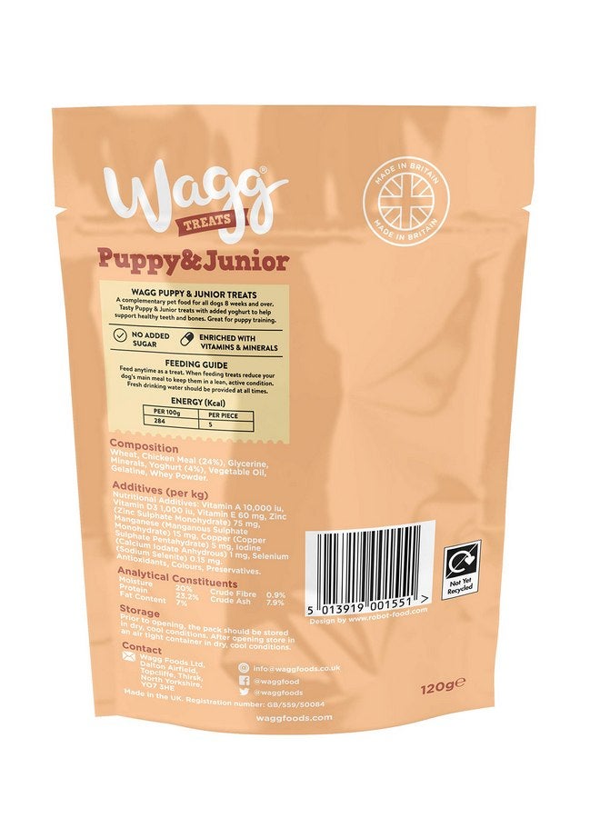 Wagg Puppy Junior Treats, 120 g, Pack of 7 - Image 3