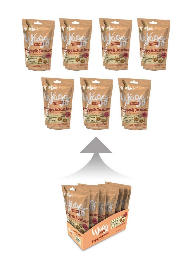 Wagg Puppy Junior Treats, 120 g, Pack of 7 - Image 2