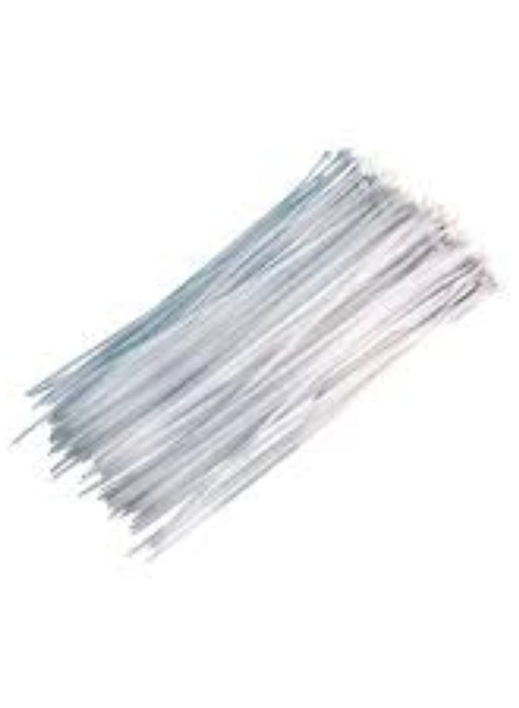 KNP KNP White Multi-Purpose Nylon Cable Ties (250x3.6mm) provide a reliable solution for various cable management and bundling needs, ensuring efficiency and safety in diverse environments.  - Image 1