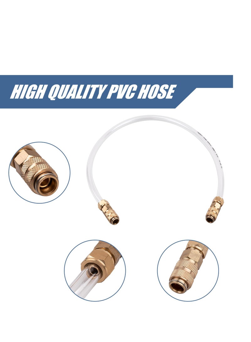 KASTWAVE مجموعة توجيه هيدروليكي مارين تيك توولز سي ستار، أنبوب تصريف، تركيبات خوذة نحاسية خالية من التسرب، أنبوب تعبئة مع دوامة، مستخدمة لجميع محركات القفل، ستيرندرايف إنبورد سي ستار هيدروليك هلمز  - Image 3