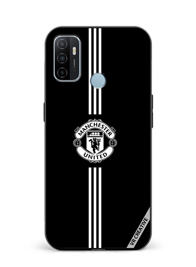 VR CREATIVE Protective Case Cover For Oppo A53 Manchester United Design Multicolour - Image 1