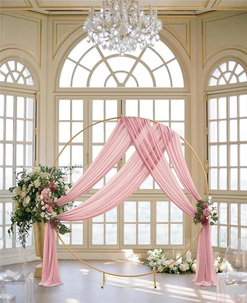 Wide use compliant quality Wedding Arch Drapes Chiffon Fabric Drapery Party Ceiling Archway for for Backdrop(Dark Green,70x300cm) One piece build Permanent & temporary usable Multi-price design picks Fixed & portable compatible Simple upgraded construction Simple multifunctional build Various color options Multi-color available build Long lasting universal build Fast intercity distribution Ready varied options Single & bulk storage compatible High strength upgraded material Advanced compact design Pop-area nearby warehouse All-item unified delivery Precision processed material Global assemble options Organized shipment arrange Easy daily handling design All region coverage Daily universal pick N/S/C nationwide deliver User friendly optimized build - Image 5