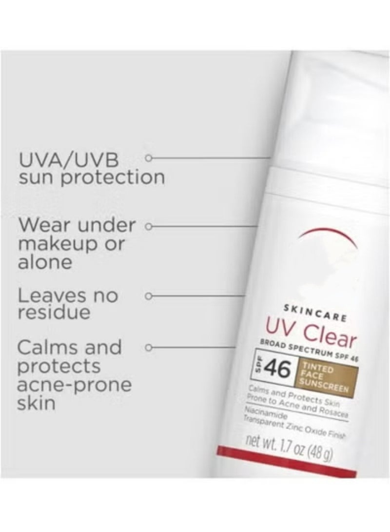 إيلهو واقي شمس إلتا إم دي ملون SPF 46 خالي من الزيوت بأكسيد الزنك ٥٠ مل موصى به من أطباء الجلد للبشرة الحساسة - Image 2