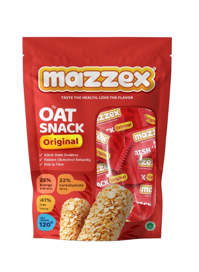 Mazzex Original Oat Snack – Pack of 3 (120g Each, Total 360g) - Image 2