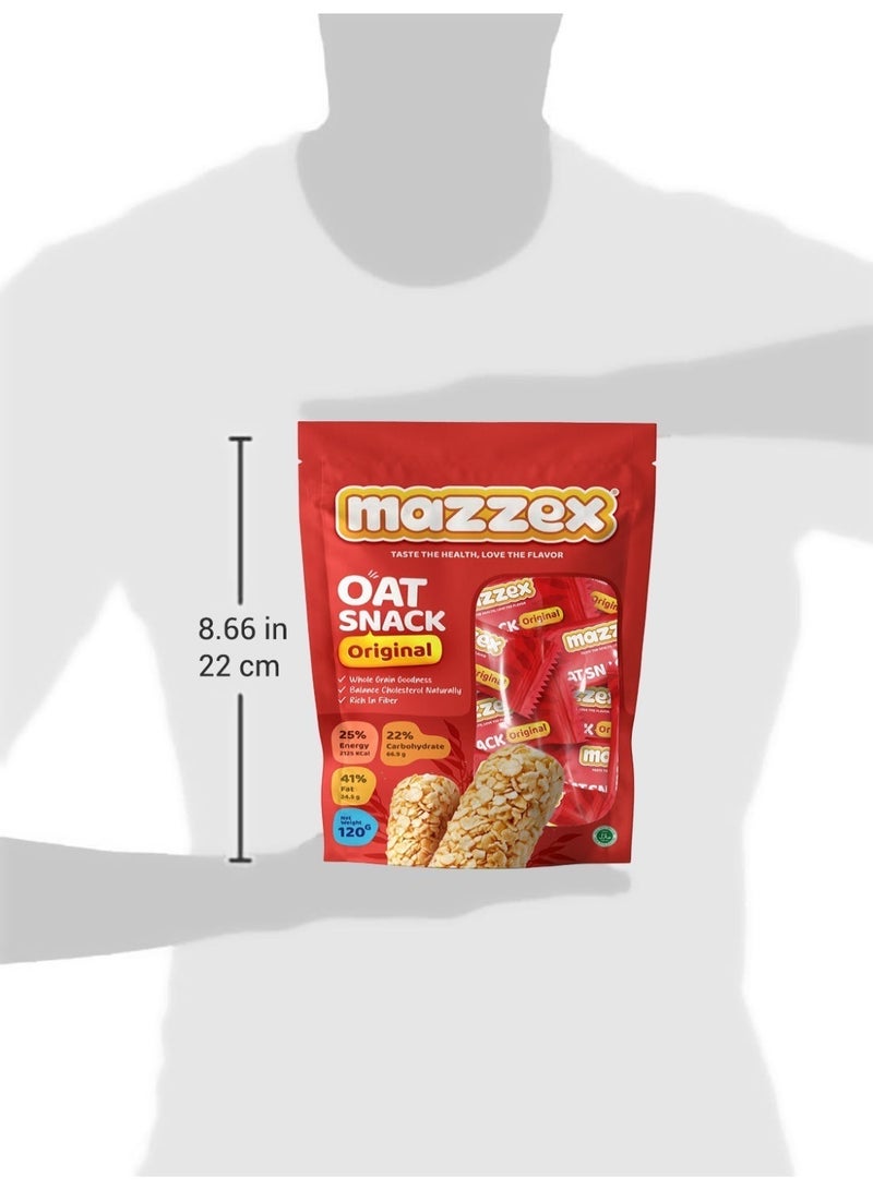 Mazzex Original Oat Snack – Pack of 3 (120g Each, Total 360g) - Image 5
