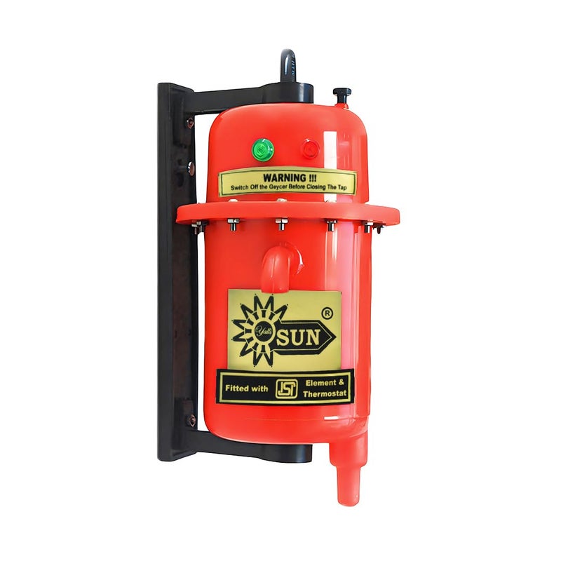 Sun water Heater Sun water Heater Instant Wall Mounted Water Heater Red 1 L 
