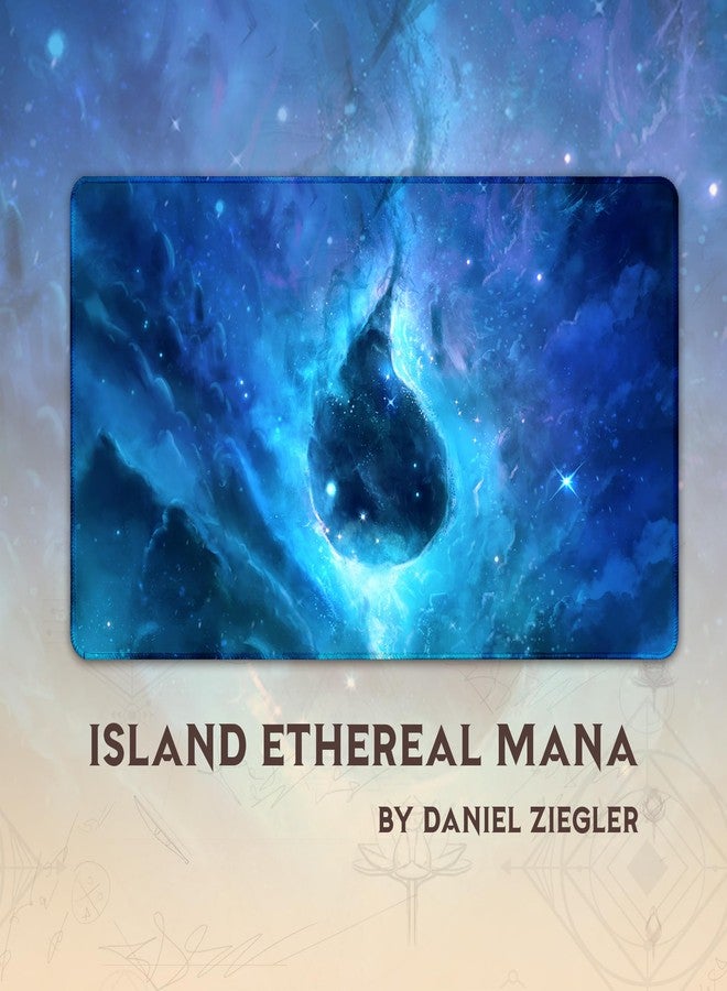 Paramint Island Ethereal Mana (Stitched) - MTG Playmat - Compatible with Magic The Gathering Playmat - Play MTG, YuGiOh, TCG - Original Play Mat Art Designs & Accessories - Image 3