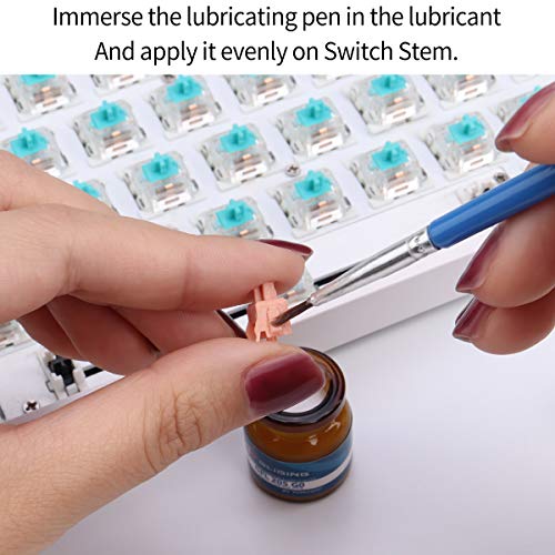Gliging Switches Lube 0.35 oz Grease Oil GPL 205 G0 Mechanical Keyboard Keycaps Lubricant Lubes Stabilizer Lubricating - Image 4