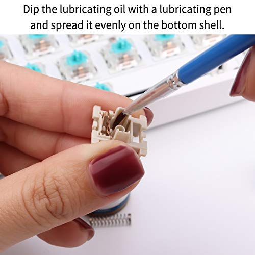 Gliging Switches Lube 0.35 oz Grease Oil GPL 205 G0 Mechanical Keyboard Keycaps Lubricant Lubes Stabilizer Lubricating - Image 5
