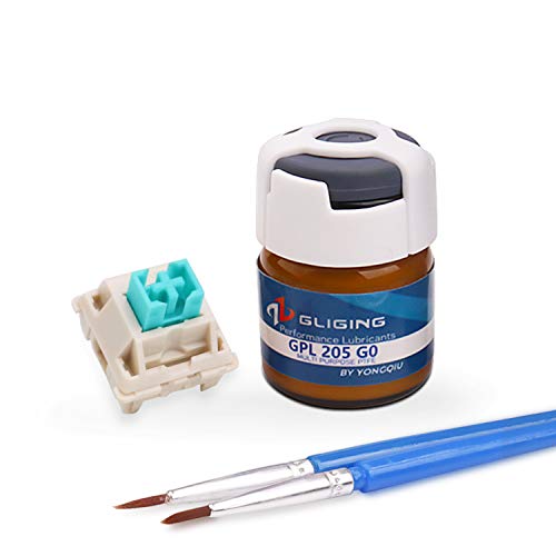 Gliging Switches Lube 0.35 oz Grease Oil GPL 205 G0 Mechanical Keyboard Keycaps Lubricant Lubes Stabilizer Lubricating - Image 1