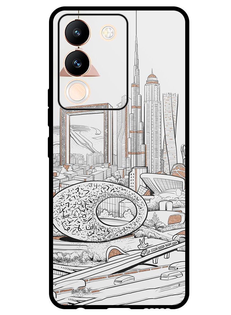 Theodor Protective Case Anti Scratch Shock Proof Bumper Cover For Vivo Y200 I'm original - Image 1