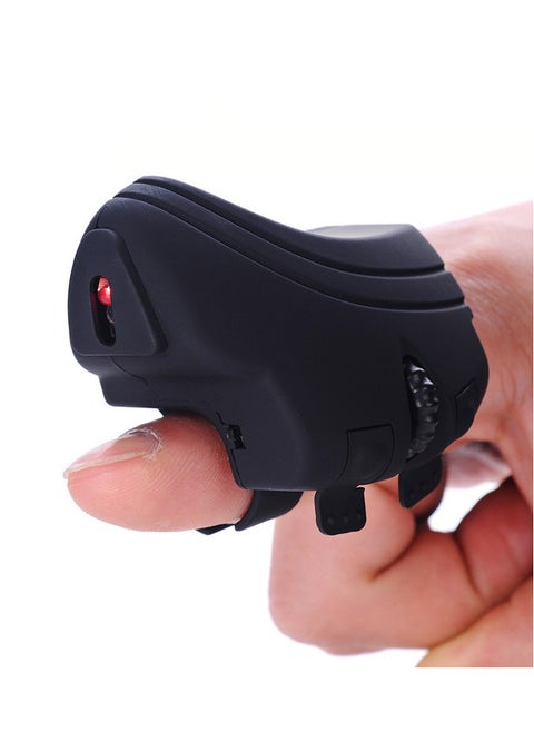 Wireless Finger Mouse, 2.4ghz Handheld Ergonomic Trackball Mouse Mini Usb Gaming Mouse Rechargeable Portable Lazy Finger Rings Mouse with 1000dpi Optical Sensor for Pc Laptop