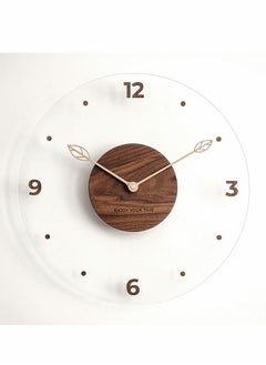 Glass Wall Clock