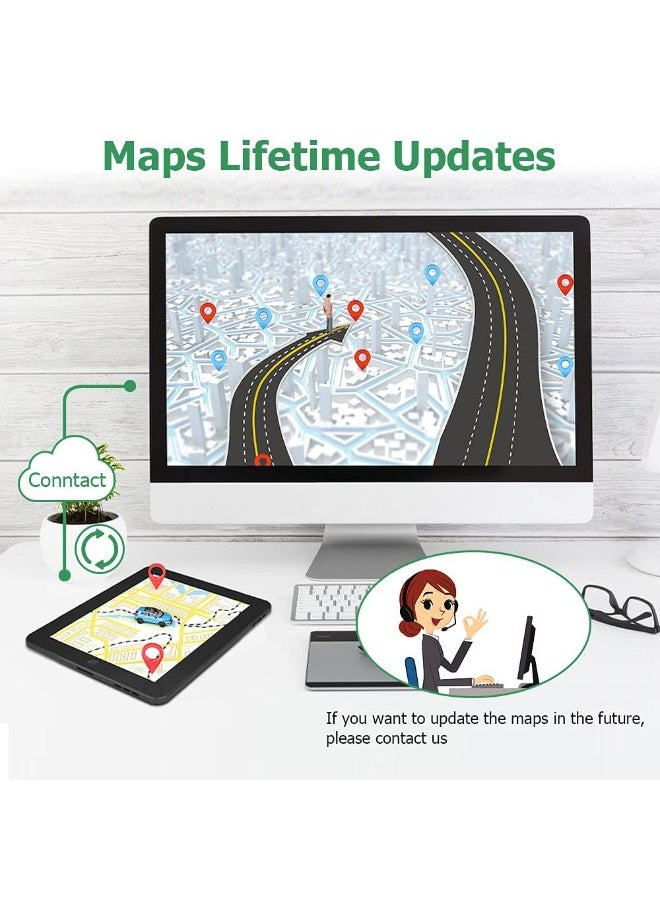 SYOSI Sat Nav 5 Inch Navigation Device with GPS Navigation Supports Lifetime Map Update, for Car Truck Lorry HGV LGV Motorhome, Speed Cam Alert, Post codes, Lane Guidance, Custom Car Routing  - Image 5