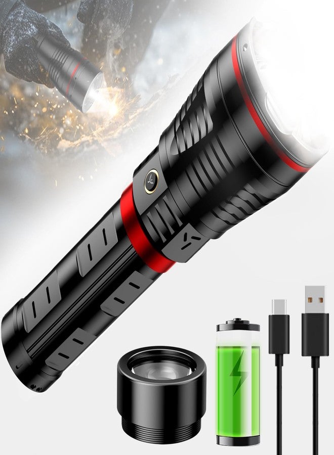 SKYFIRE 1209 High Lumens Flashlight Black - Image 1