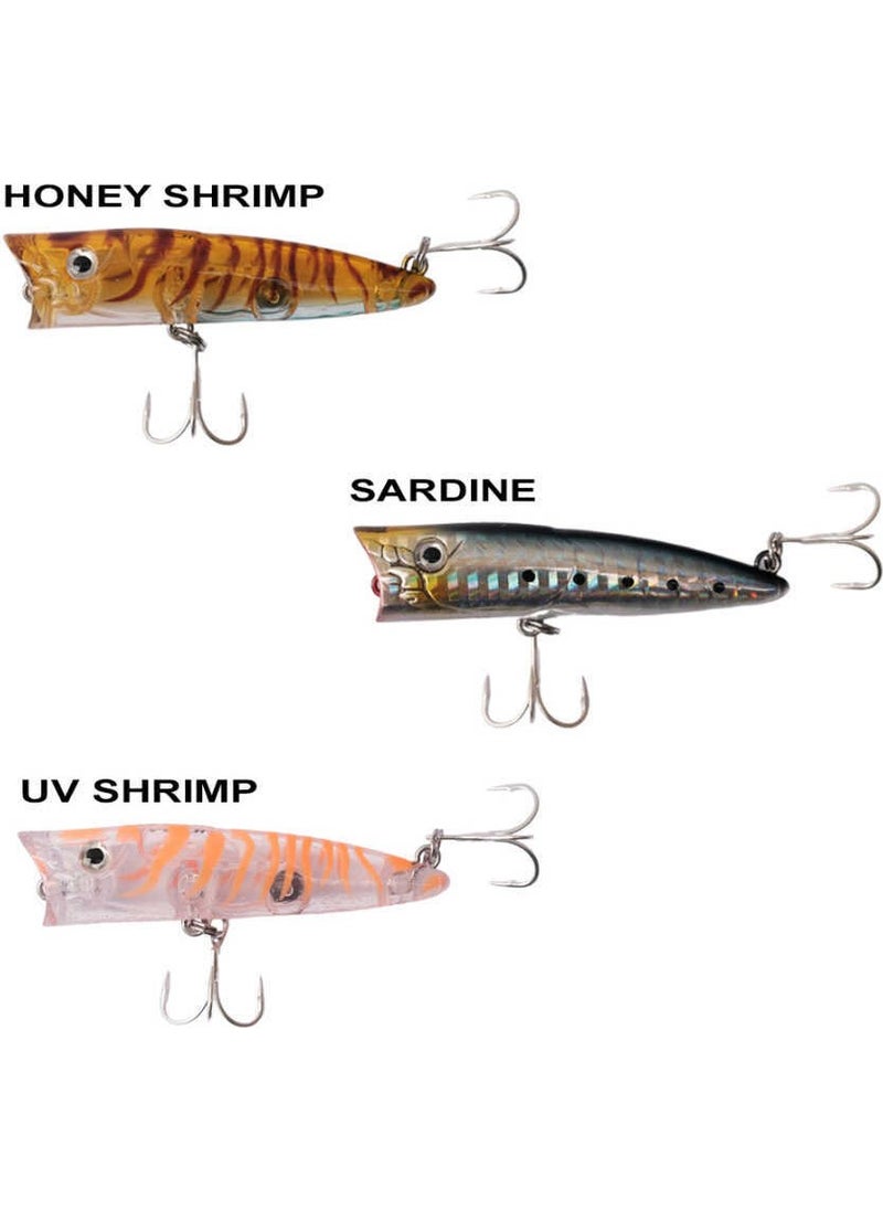 Ryuji - Sea Popper 7cm 8.5gr Top Water Model Feed Trans Iwash - Standard - Image 1