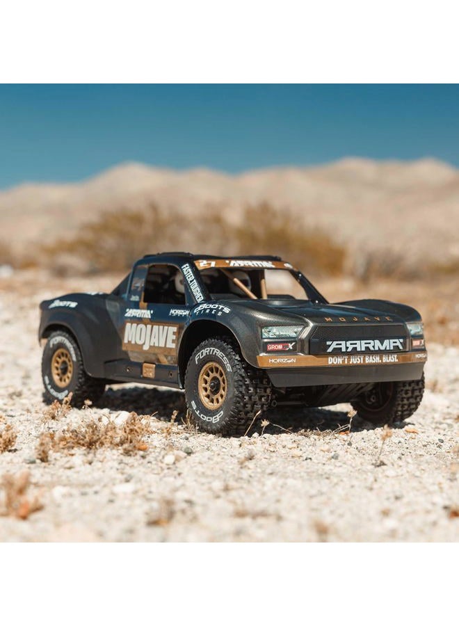 ARRMA RC Truck Mojave GROM 4X4 223S BLX BRUSHLESS Small Scale Desert Truck RTR (Battery and Charger Not Included) with DSC, Black, ARA2304T1 - Image 4