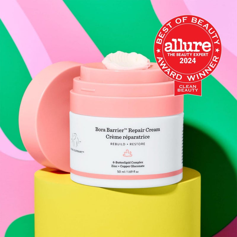 Drunk Elephant Bora Barrier Repair Cream - 50 ml/1.69 fl oz - Ultra-Rich Moisturizer - Clean Clinical Skincare - Cruelty-Free - Dermatologist-Tested - Free of Essential Oils, Silicones, and Fragrance - Image 2