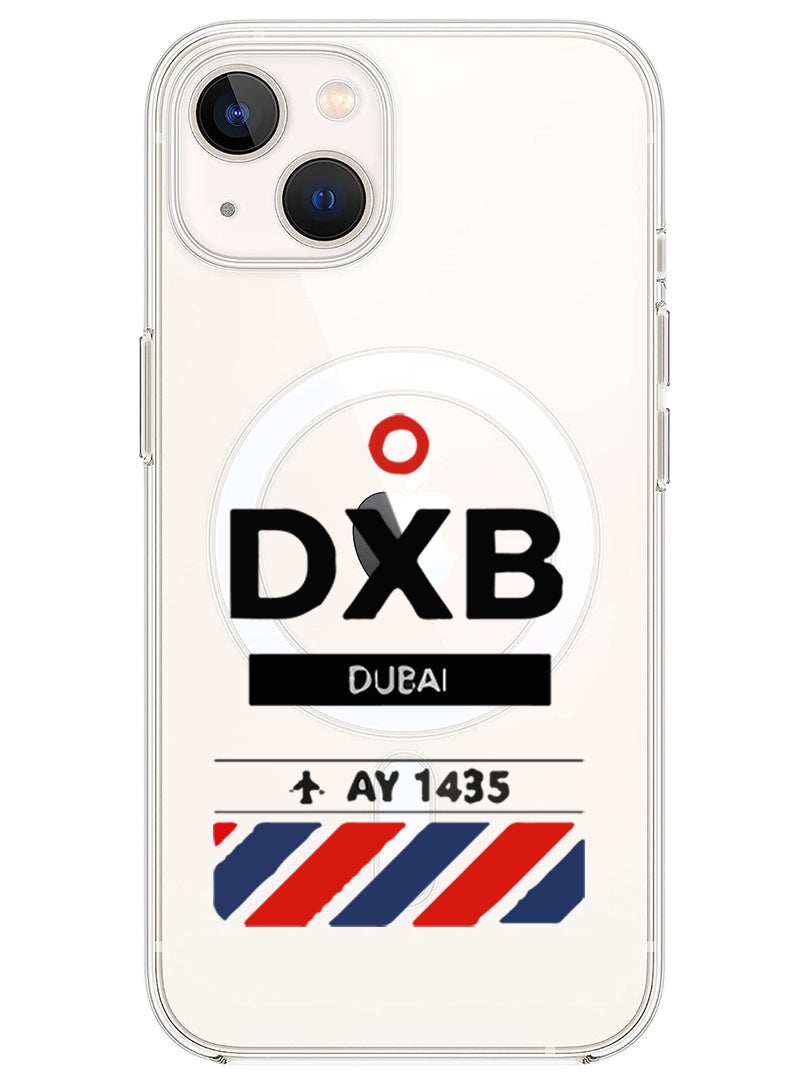 Theodor Magnetic Case for iPhone 14 Plus 6.7-inch Compatible with MagSafe Wireless Charging, Shockproof Phone Bumper Cover DXB Airport - Image 1