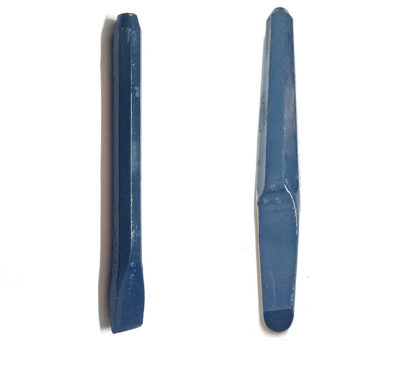 LOVELY 13x150 mm 6 Inch Half Round Cut Flat Cut Chisel Combo 1 Set - Image 1