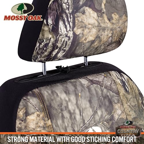Mossy Oak Front Camo Seat Covers Low Back - Made with Premium Rip-Stop Oxford Fabric, Airbag Compatible, Universial Fit Most Bucket Seats - Official Licensed Product - Image 3
