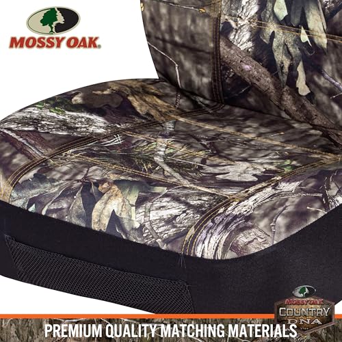 Mossy Oak Front Camo Seat Covers Low Back - Made with Premium Rip-Stop Oxford Fabric, Airbag Compatible, Universial Fit Most Bucket Seats - Official Licensed Product - Image 5