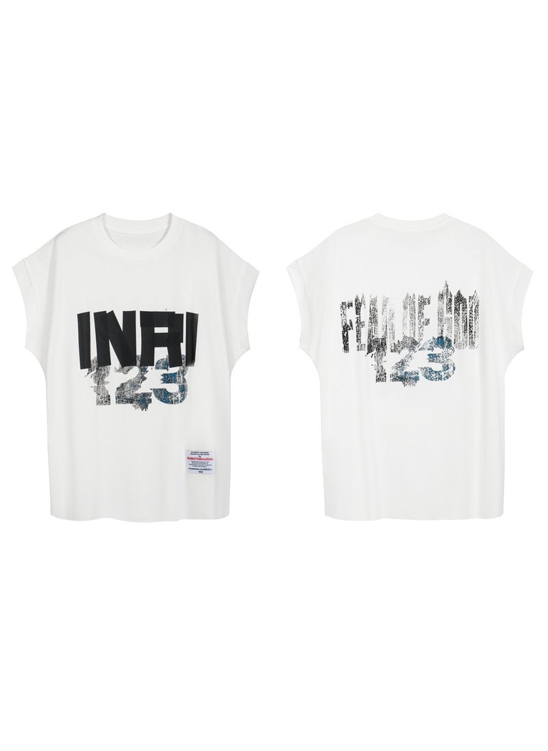 Generic - FEAR OF GOD RRR123 INRI Sleeveless Tee Mens White - Image 1