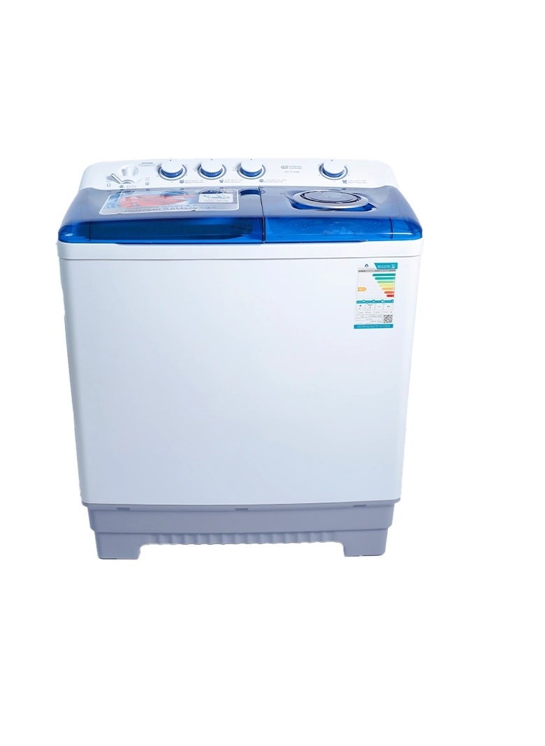 GENERAL SUPREME General Supreme Washing Machine Semi Automatic Twin Tub 15 KG White/Blue  - Image 1