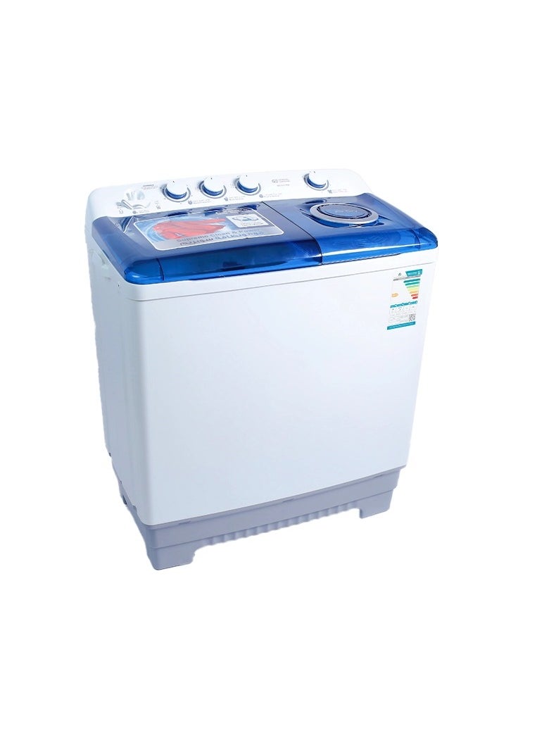GENERAL SUPREME General Supreme Washing Machine Semi Automatic Twin Tub 15 KG White/Blue  - Image 2